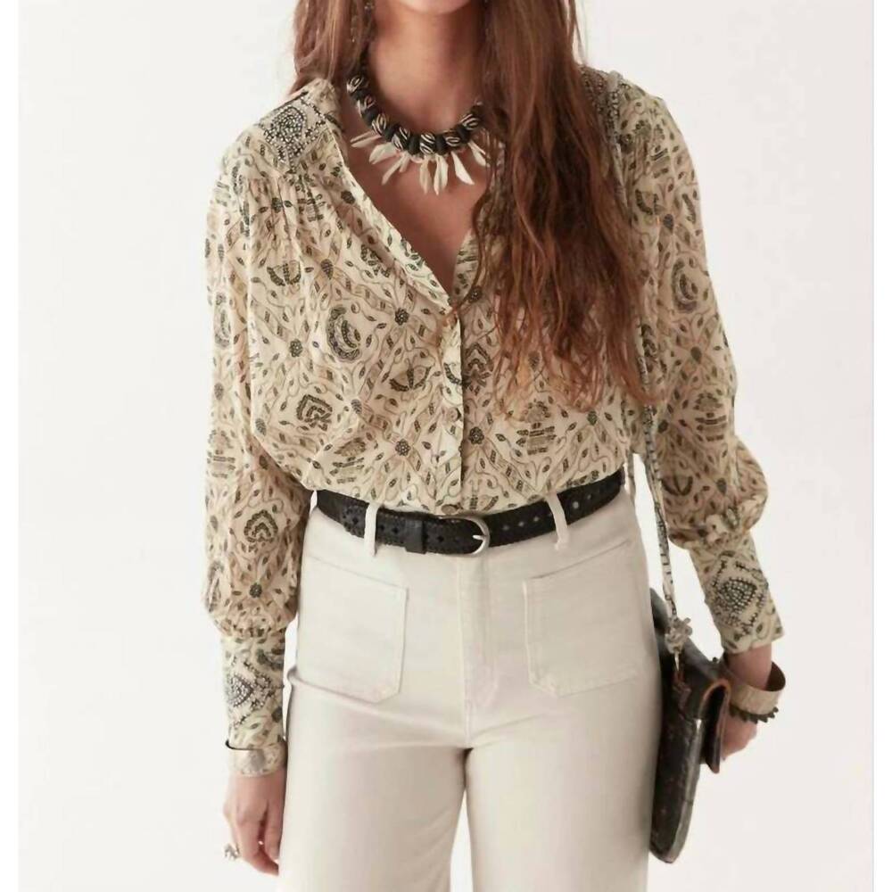 NEW MAISON HOTEL anne blouse in vanilla